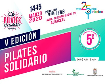 V Pilates Solidario 25º Aniversario AFANION
