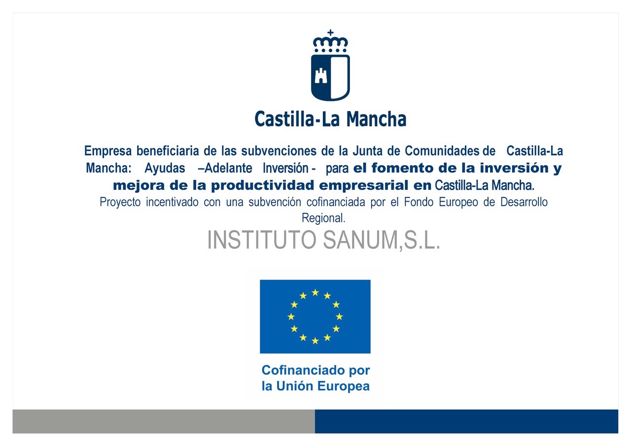Empresa beneficiaria de las subvenciones de la Junta de Comunidades de Castilla-La Mancha Adelante inversión